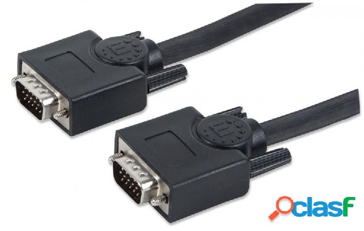 Manhattan Cable para Monitor SVGA 8mm, VGA (D-Sub) Macho -