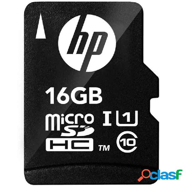 Memoria Flash HP HFUD016-1U1, 16GB MicroSD Clase 10, con