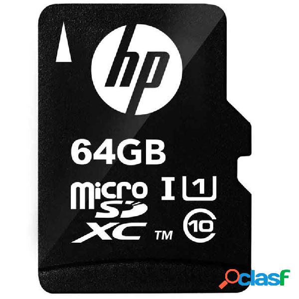 Memoria Flash HP HFUD064-1U1, 64GB MicroSD UHS-I Clase 10,