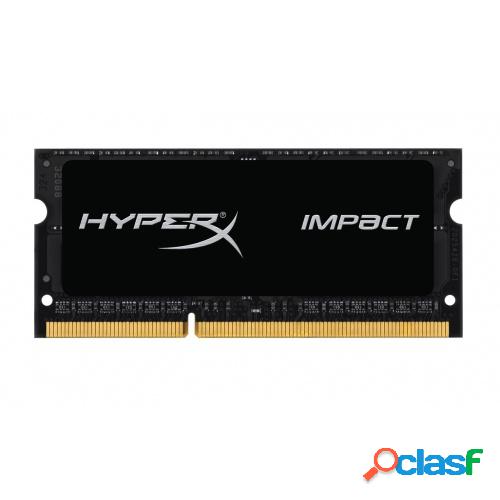 Memoria RAM HyperX Impact Black DDR3L, 1866MHz, 4GB,