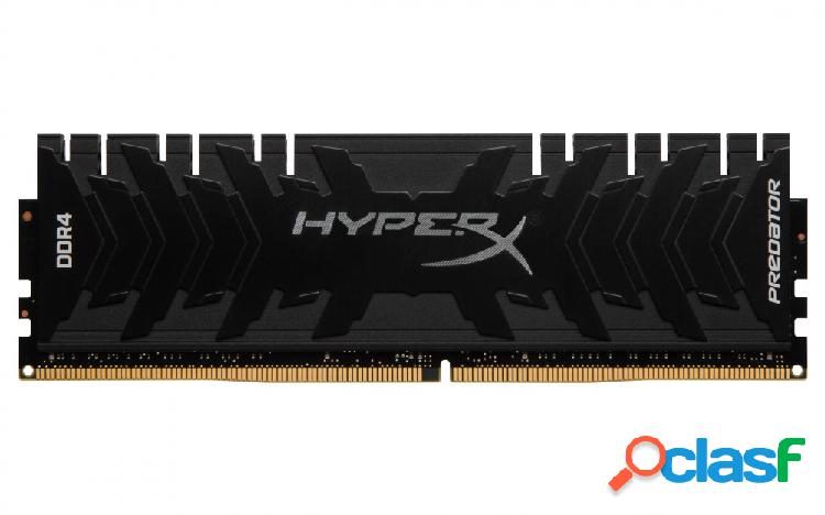 Memoria RAM HyperX Predator DDR4, 2400MHz, 16GB, Non-ECC,