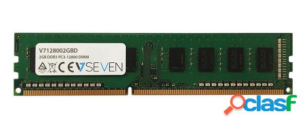 Memoria RAM V7 V7128004GBD DDR3, 1600MHz, 2GB, Non-ECC, CL11