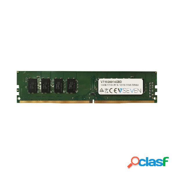 Memoria RAM V7 V7192004GBD DDR4, 2400MHz, 4GB, ECC, CL17