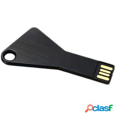 Memoria USB BRobotix 207770, 16GB, USB 2.0, Negro