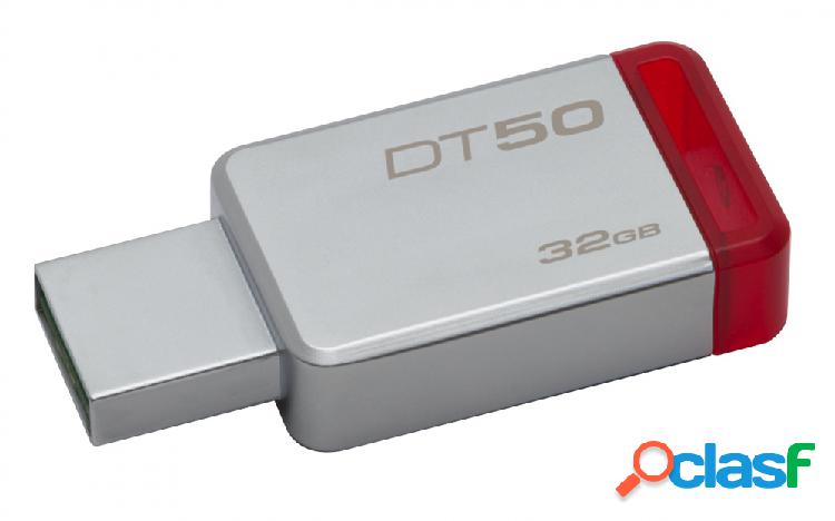 Memoria USB Kingston DataTraveler 50, 32GB, USB 3.0,