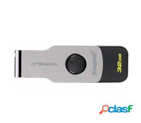 Memoria USB Kingston DataTraveler Swivl, 32GB, USB 3.0,