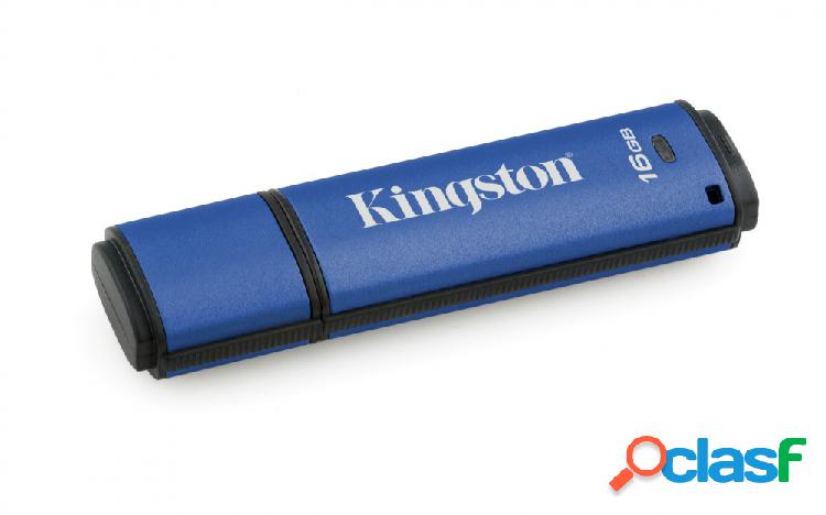 Memoria USB Kingston DataTraveler Vault Privacy, 16GB, USB