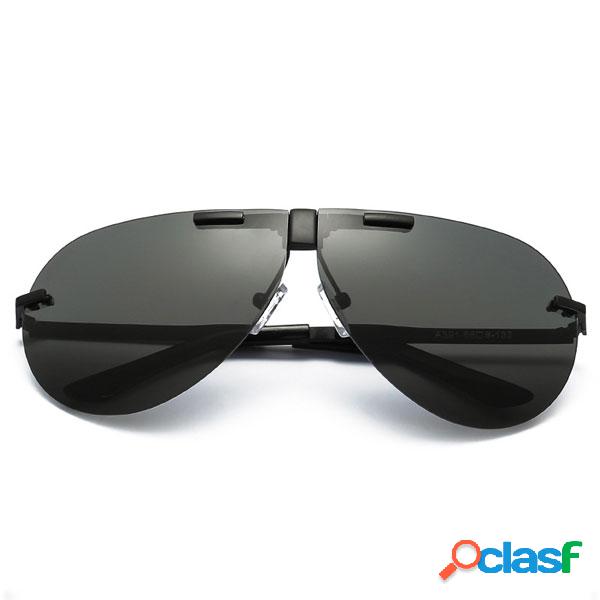 Moda Hombres Unisex UV400 gafas de sol polarizadas gafas de