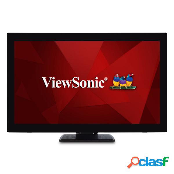 Monitor Viewsonic TD2760 LED Touch 27", Full HD, Widescreen,