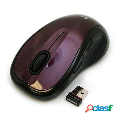 Mouse Logitech Láser M510, Inalámbrico, USB, Rojo