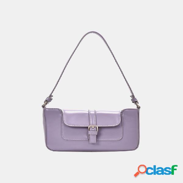 Mujer Bolso de hombro sólido Bolsa