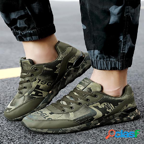 Mujer Camuflaje Graffiti Patrón Zapatillas acolchadas de