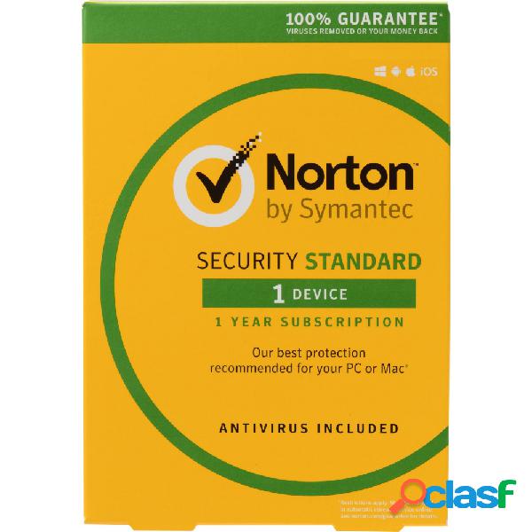 Norton LifeLock Security Standard Español, 1 Usuario, 1