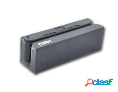 POSline LM2200B Lector de Banda Magnética, USB, Track I y