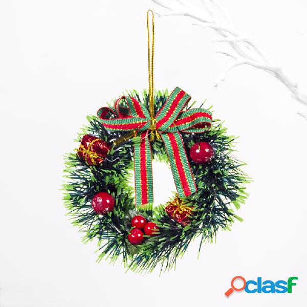 PVC creativo Mini guirnalda de Navidad Decoración de