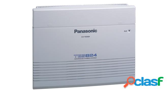 Panasonic Sistema PBX de 3 Lineas y 8 Extensiones, Blanco