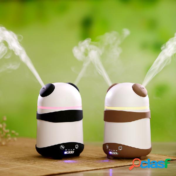 Panda Dual-Nozzle Ultrasonic Aroma Difusor Air Humidifier