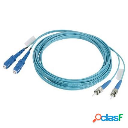 Panduit Cable Fibra Óptica OM3 SC Macho - SC Macho, 2