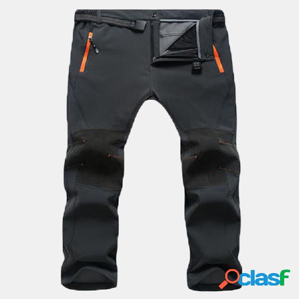 Pantalones deportivos impermeables de secado rápido para