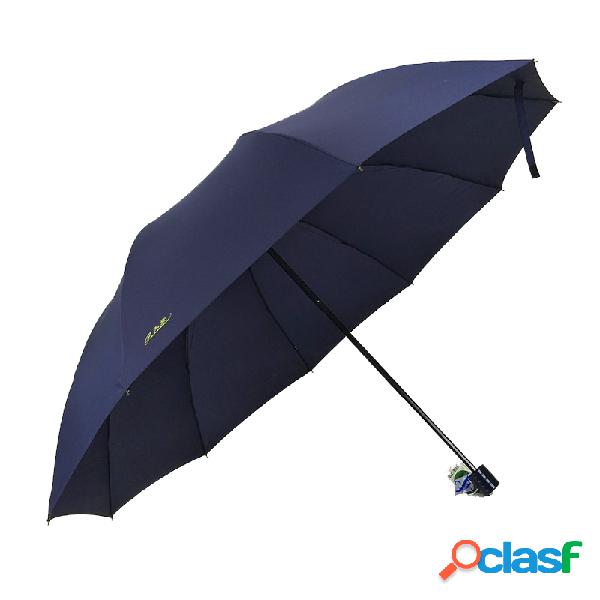 Paraguas portátil grande impermeable UPF40 + para 2-3
