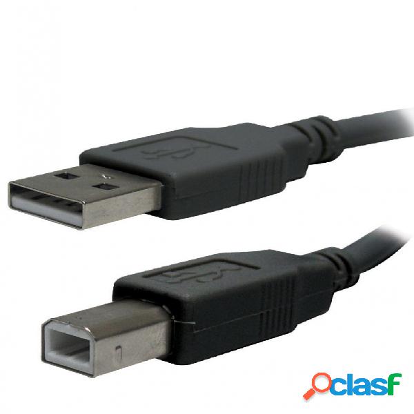 Perfect Choice Cable USB A Macho - USB B Macho, 1.8 Metros,