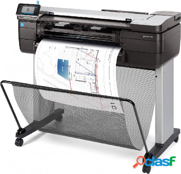 Plotter HP Designjet T830 24'', Color, Inyección, Print -