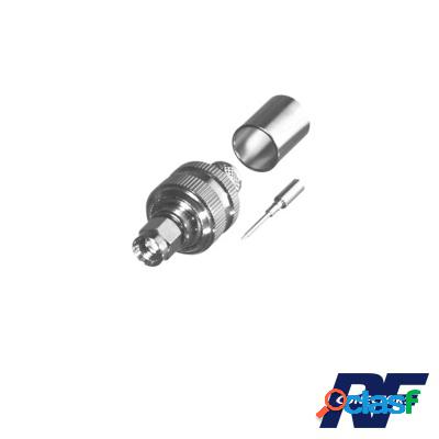 RF Industries Conector Coaxial SMA Macho, Níquel