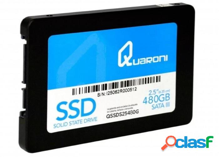 SSD Quaroni QSSDS25480G, 480GB, SATA III, 2.5"