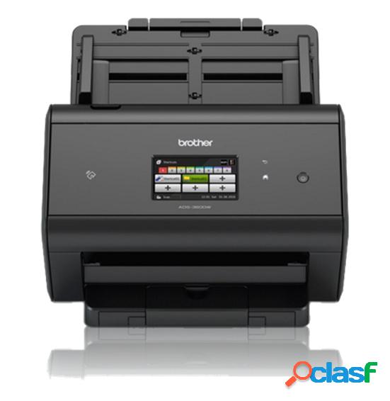 Scanner Brother ADS-2800W, 600 x 600DPI, Escáner Color, USB