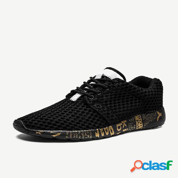 Season New Ins Sports Mesh Respirable Casual Running Shoes