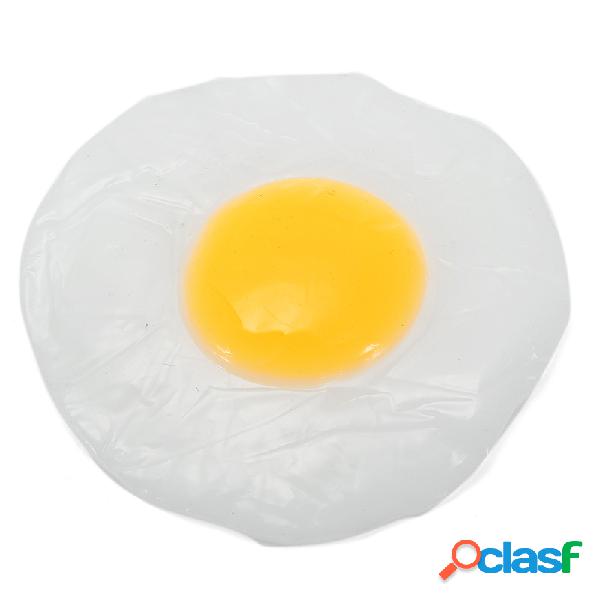Squishy Sunny Side Up Egg Squeeze Estiramiento Prank Gift