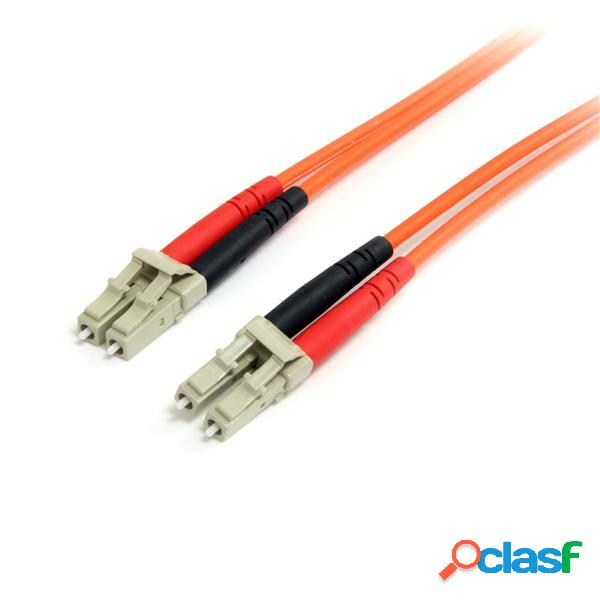StarTech.com Cable Fibra Óptica Multimodo LC Macho - LC