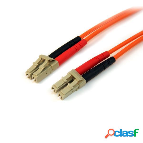 StarTech.com Cable Fibra Óptica OM2 LC Macho - LC Macho, 10