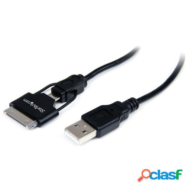 StarTech.com Cable USB2UBADC1M USB Macho - Apple Dock/Micro