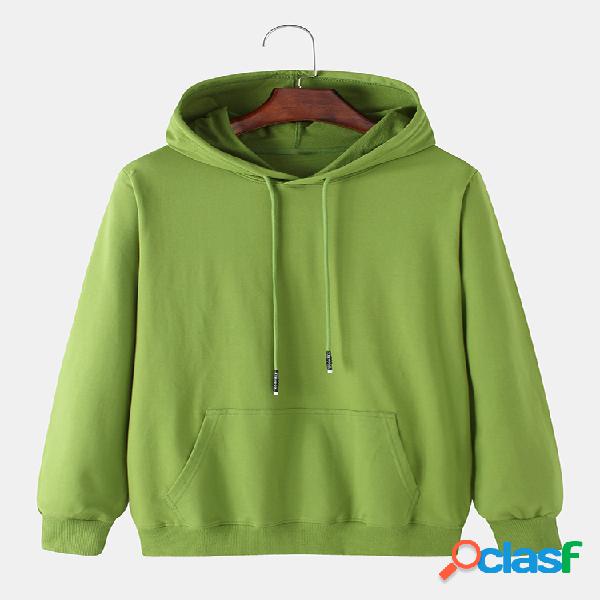 Sudaderas con capucha de bolsillo de canguro sueltas de