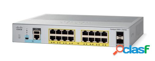 Switch Cisco Gigabit Ethernet Catalyst 2960-L, 16 Puertos