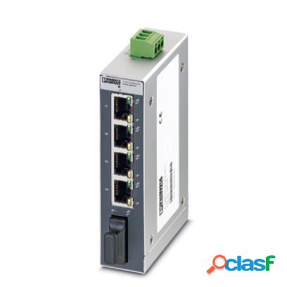 Switch Phoenix Contact Fast Ethernet SFNB 4TX/FX, 4 Puertos