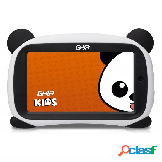 Tablet Ghia Kids Panda 7", 16GB, 1024 x 600 Pixeles, Android
