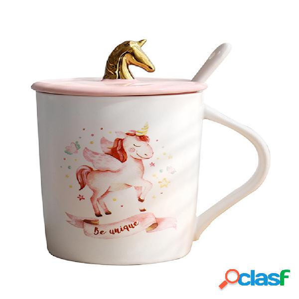 Taza de café encantadora de la taza del agua del modelo del