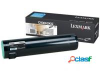 Tóner Lexmark C930H2KG Negro, 38.000 Páginas