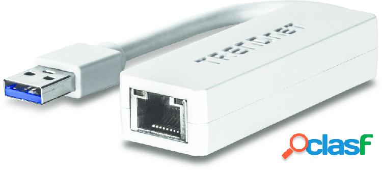 Trendnet Adaptador USB 3.0 Macho - Gigabit Ethernet Hembra,