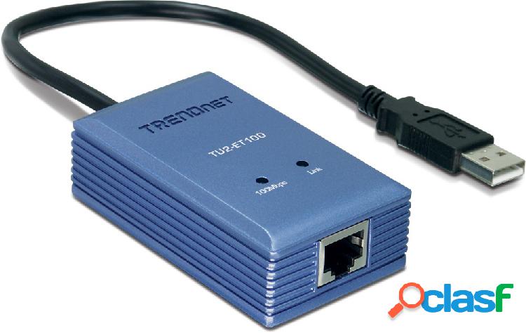 Trendnet TU2-ET100 Adaptador USB 2.0 - Fast Ethernet,