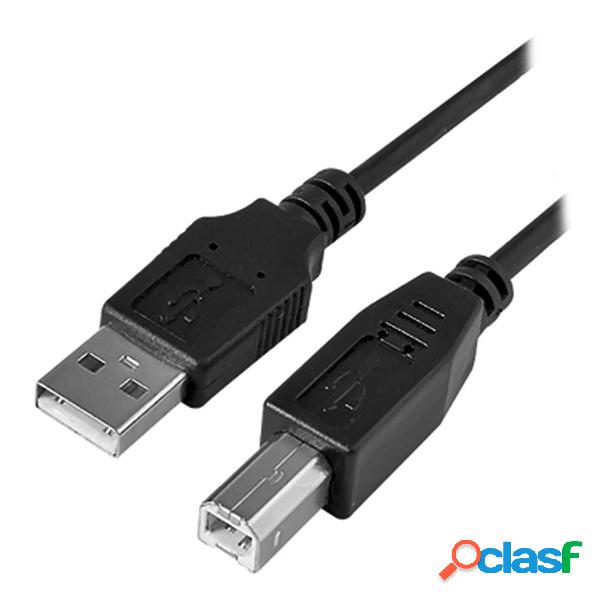X-Case Cable USB A Macho - USB B Macho, 7.5 Metros, Negro