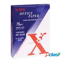 Xerox Papel Office 75g/m², Paquete de 5000 Hojas de Tamaño