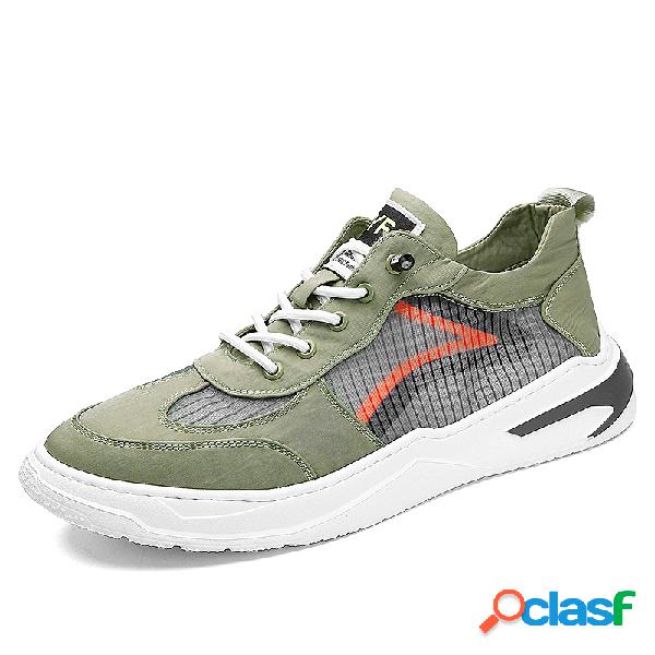 Zapatos deportivos casuales antideslizantes transpirables de