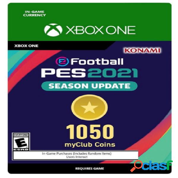 eFootball PES 2021 Season Update, Myclub Coin 1050, Xbox