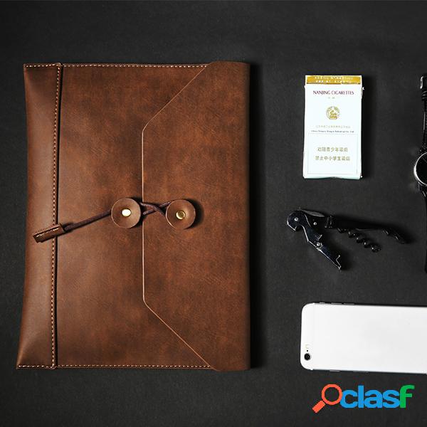 vendimia Business Casual iPad Sobre Documento Bolsa Carpeta