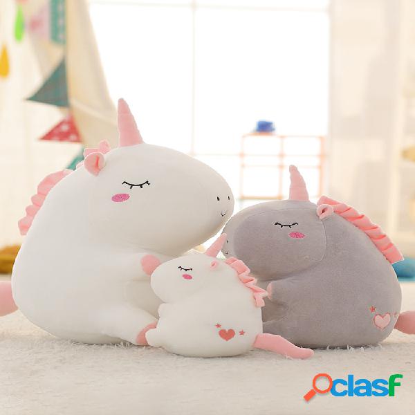 10/14 "Cute Cartoon Unicorn Plush Pillow House Decor Child