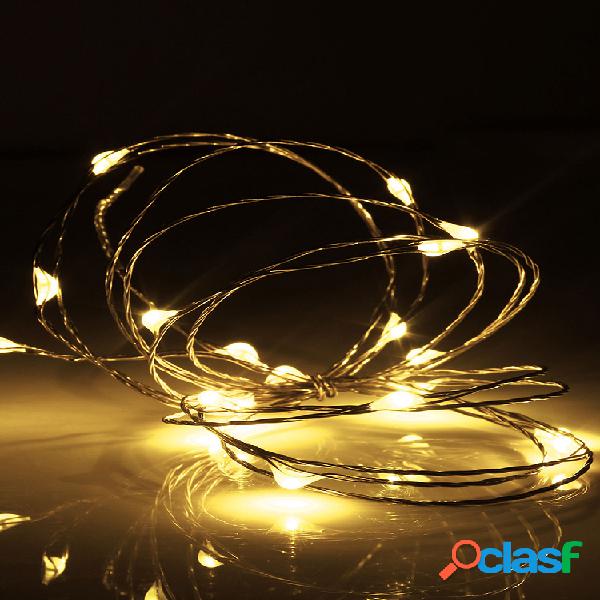 2M 20 LED de alambre de cobre de hadas luz de la secuencia