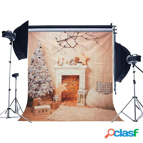 7x5ft Navidad fotografía telón de fondo estudio foto fondo